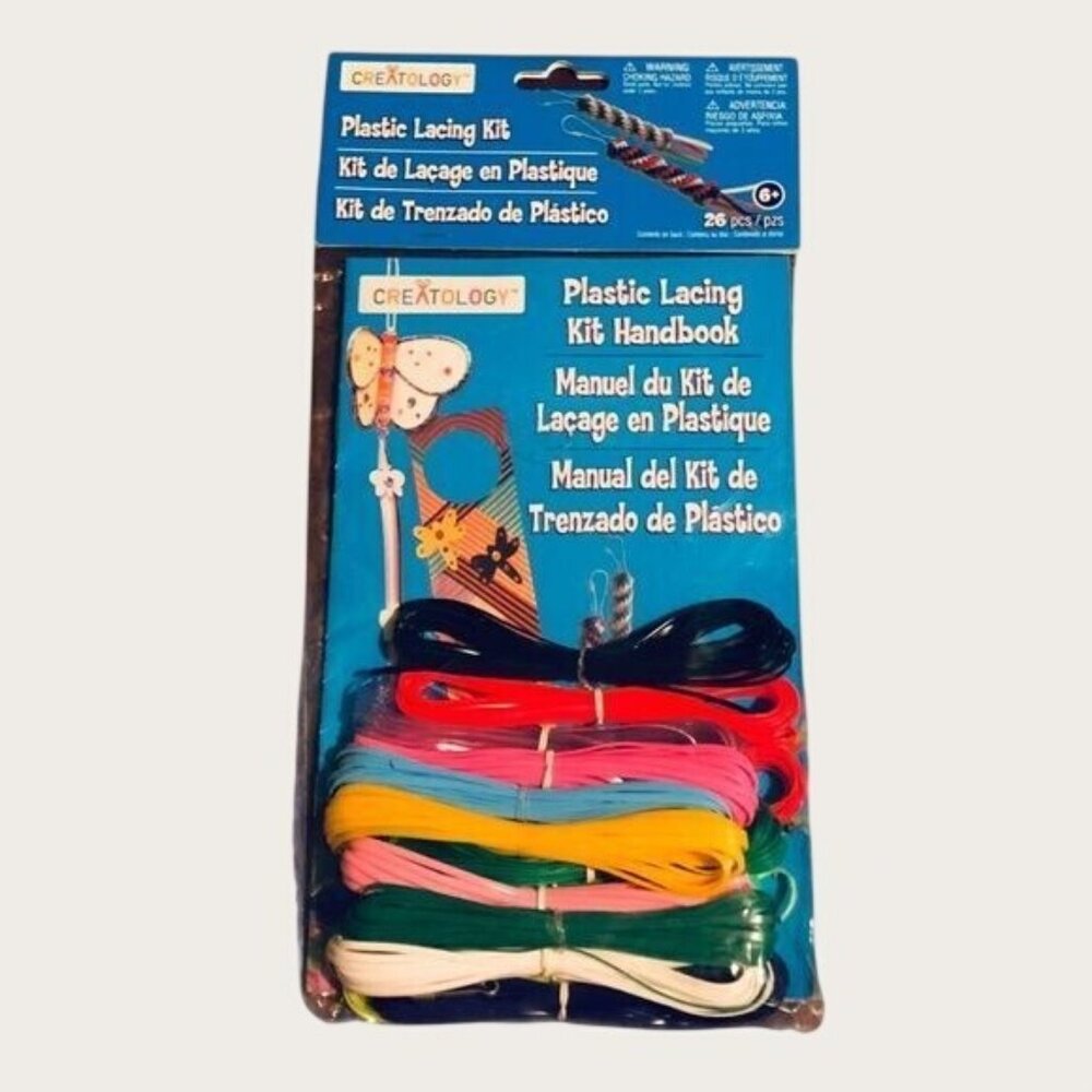 New Creatology Crafts Plastic Lacing Kit Boredom Buster Kids Craft